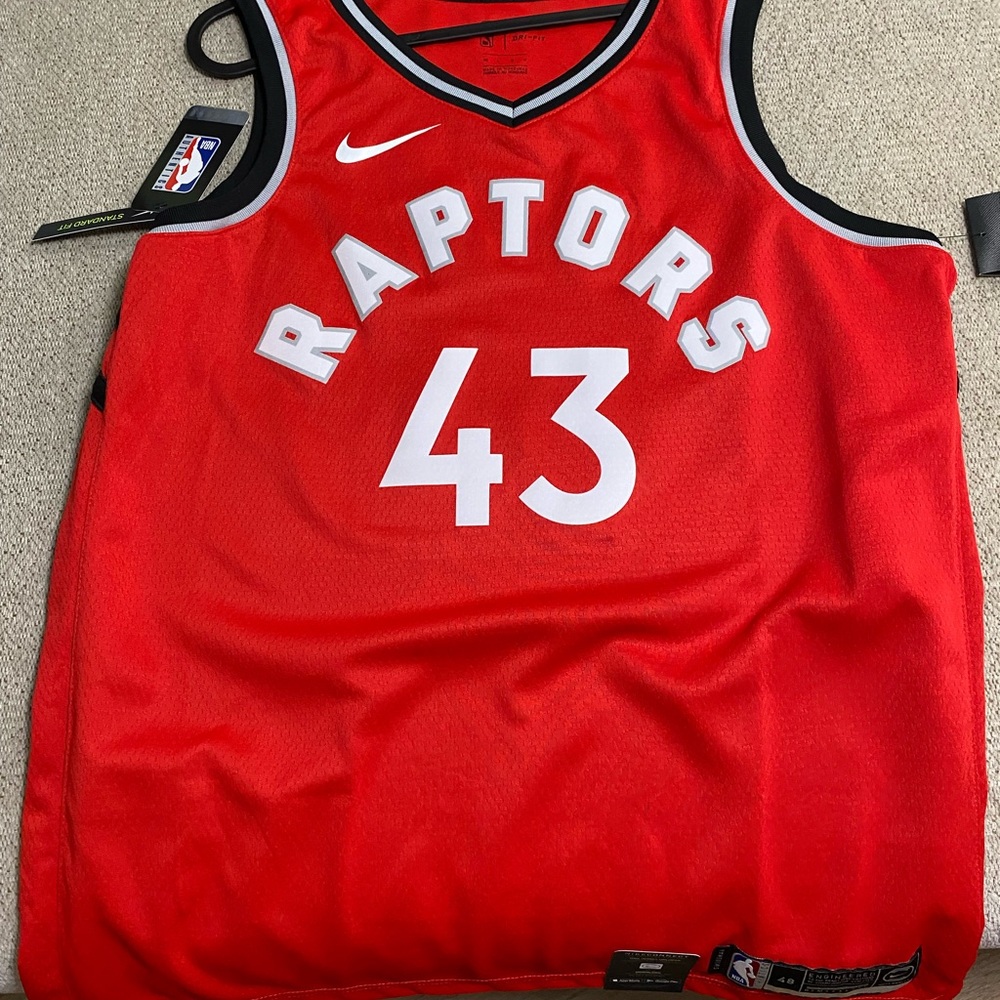 Pascal Siakam nike nba jersey raptors